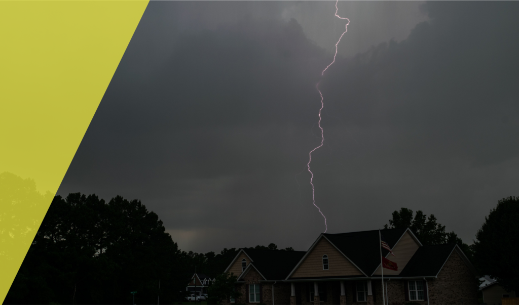 Storm on Roof